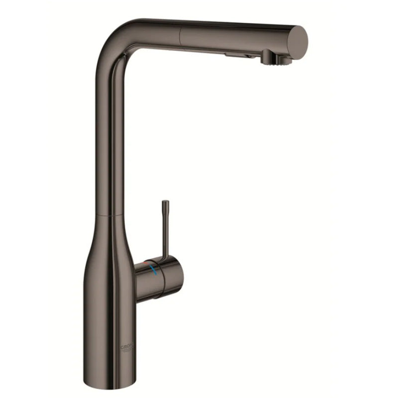 Grohe Essence Single-Lever Sink Mixer With Pull-Out Spray Hard 1/2″
