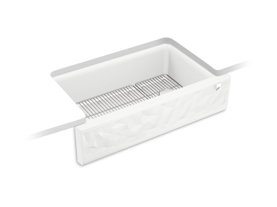 Kohler CAIRN® Undermount Single-Bowl Faceted Design