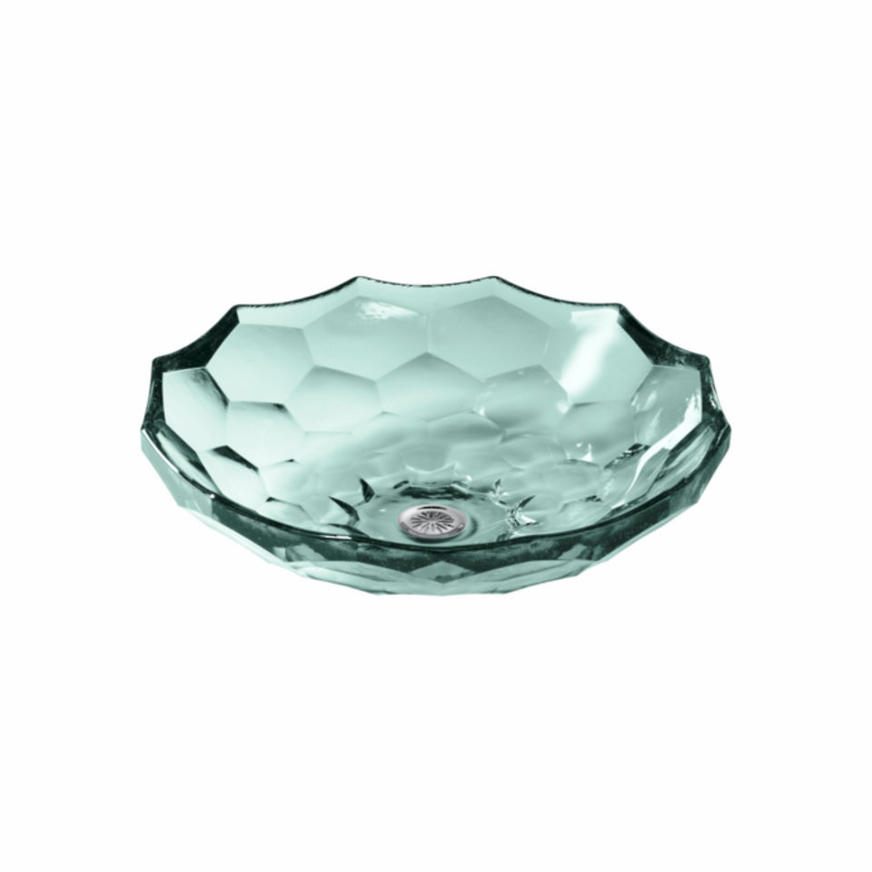 Kohler Briolette Faceted Glass Vessel Basin