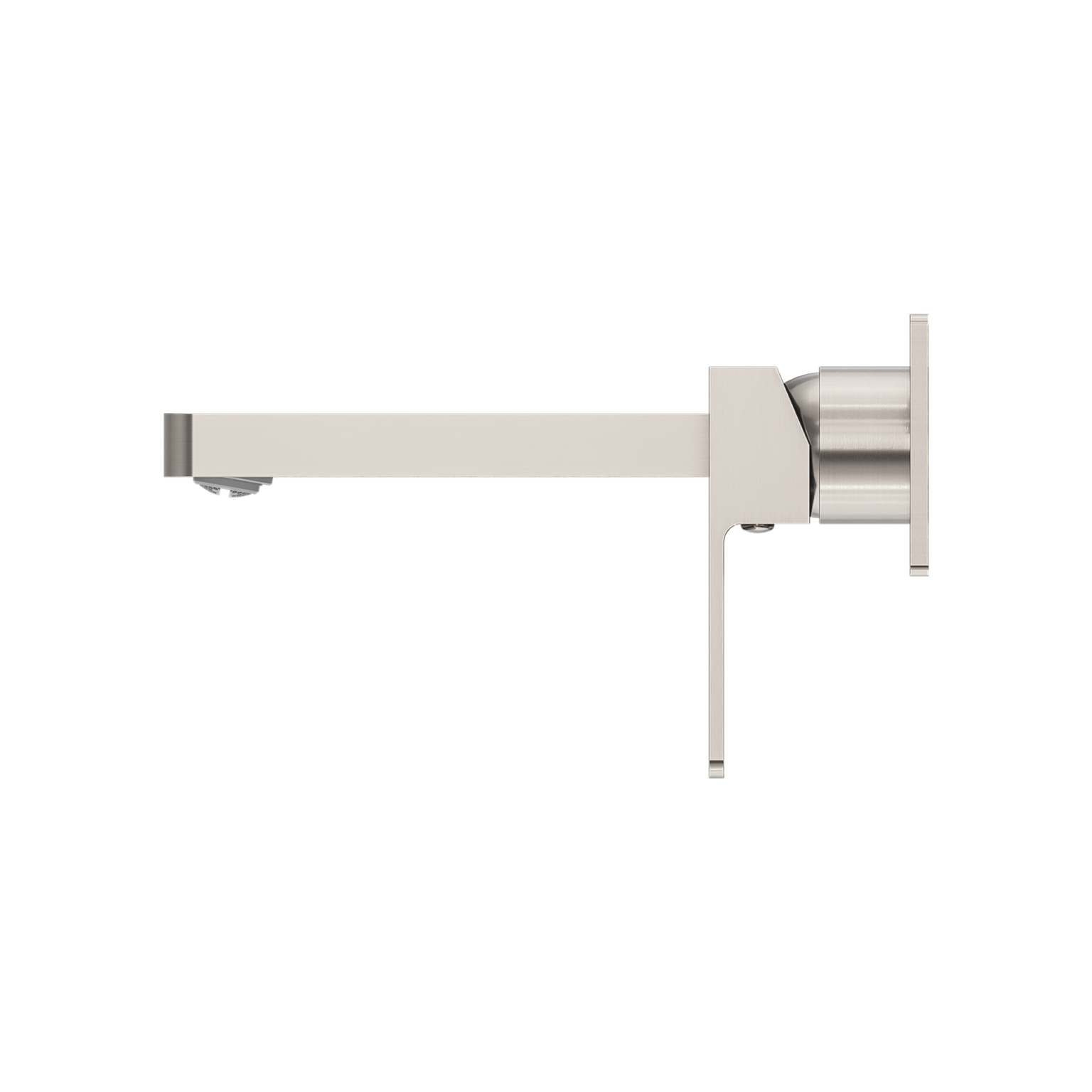 Nero Celia Wall Basin/Bath Mixer Brushed Nickel (NR301507ABN)