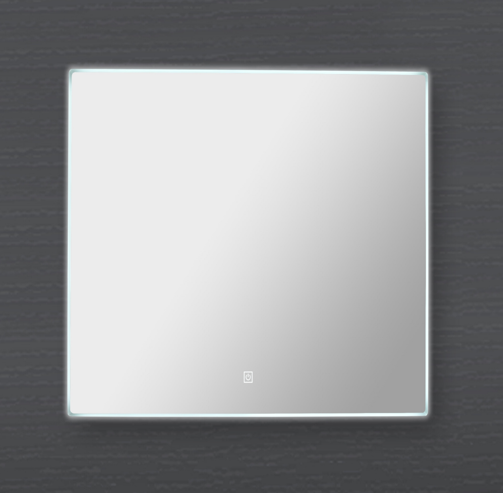Nora Square LED Mirror with Demister W900*H900*D40 (RBLM-900DE-AC)