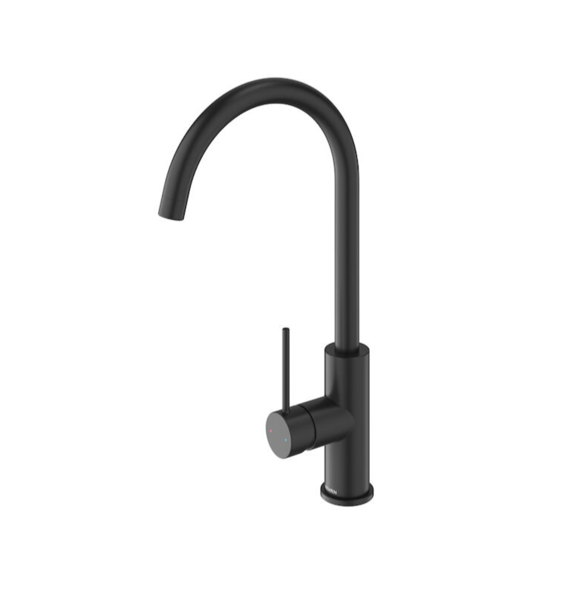 Methven Minimalist MK2 Sink Mixer Goose Neck Black- Lead Free (MNKGNBKF)