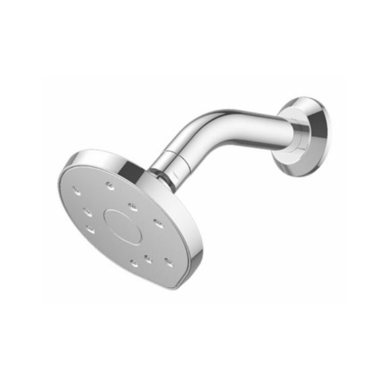 Methven Kiri MK2 Low Flow Wall Shower on Modern Arm - Chrome (KRLFCACP)