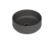 St.Michel Ella Matte Black Round Basin (11581)