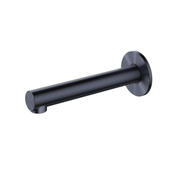 Methven Tūroa Wall Mounted Bath Spout - Brushed Gun Metal Black (TUSPWBTGM)