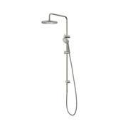 Methven Maku MK2 Satinjet Shower System Rail Shower & Overhead - Brushed Nickel (MASSBN33)