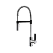 Methven Culinary Gaston Sink Mixer Pull Down - Chrome/Black Accent (02-1055F)