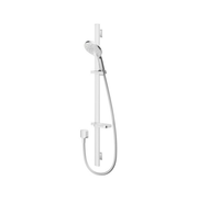 Methven Satinjet Koha MKII Rail Shower Chrome - White (KHSRCPWH)