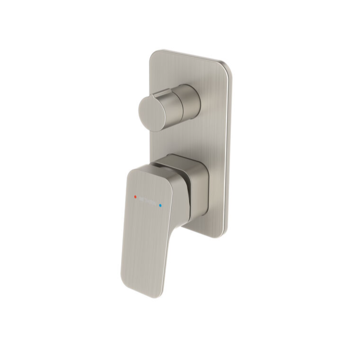 Methven Waipori MK2 Shower Mixer with Diverter - Brushed Nickel (WPSHDBN)