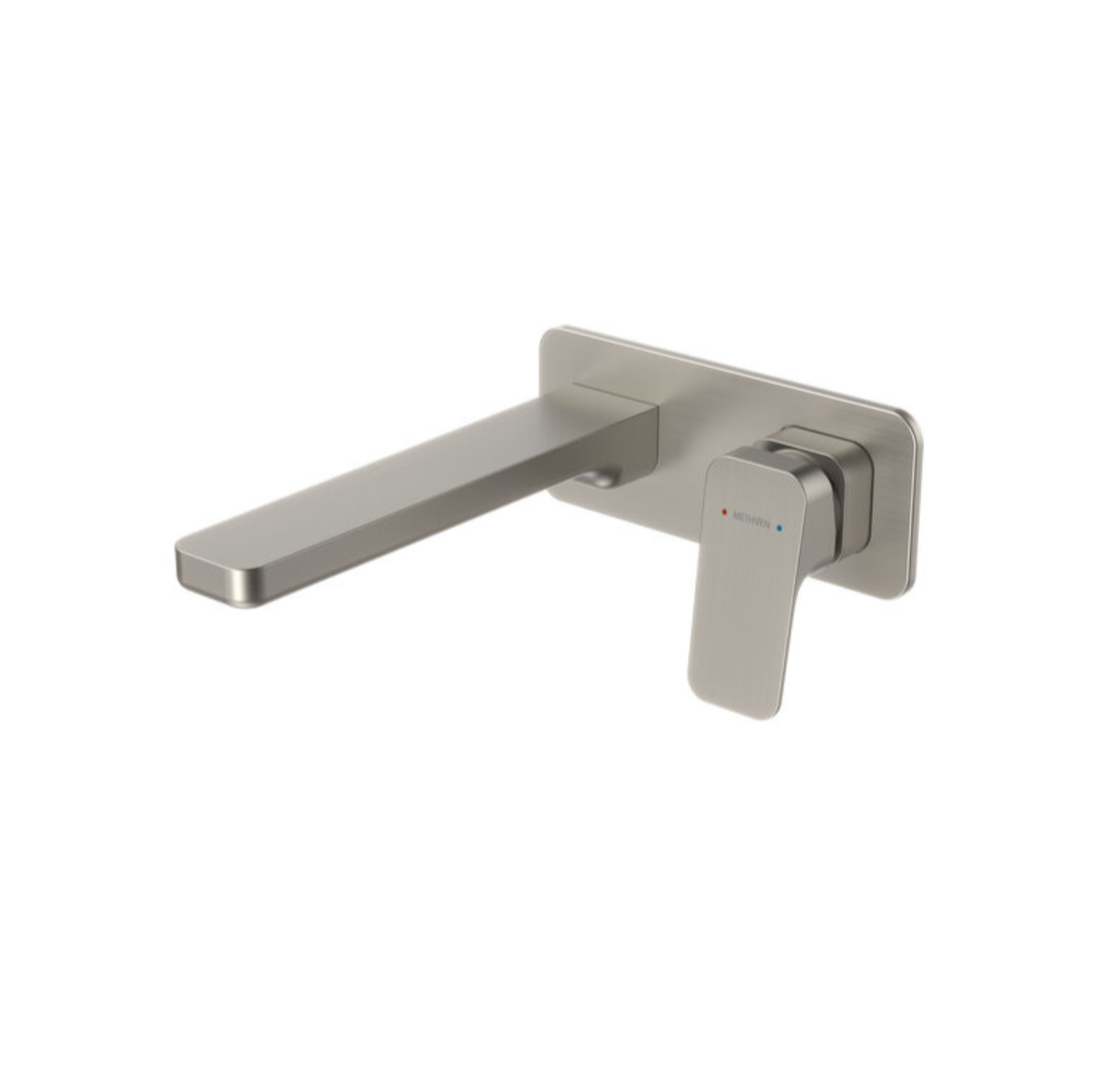 Methven Waipori MK2 Wall Basin/Bath Mixer 6S Brushed Nickel - Low Lead - Sales Kit (WPWBBN6F)