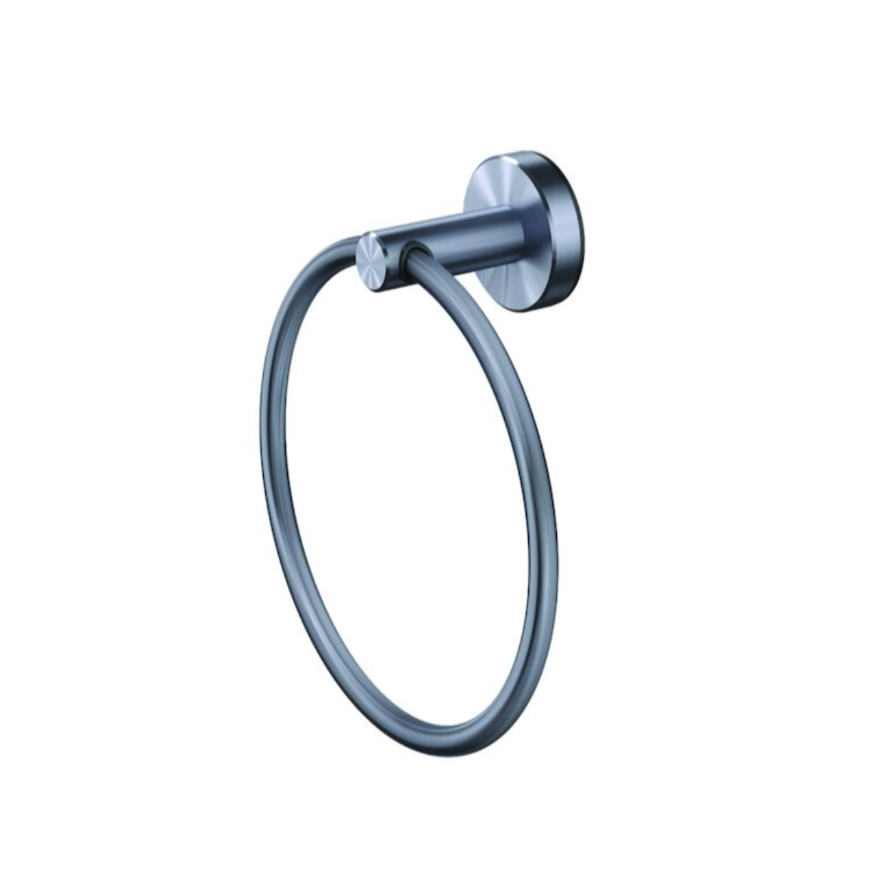 Methven Tūroa Towel Ring - Machined Graphite (TUTRGR)