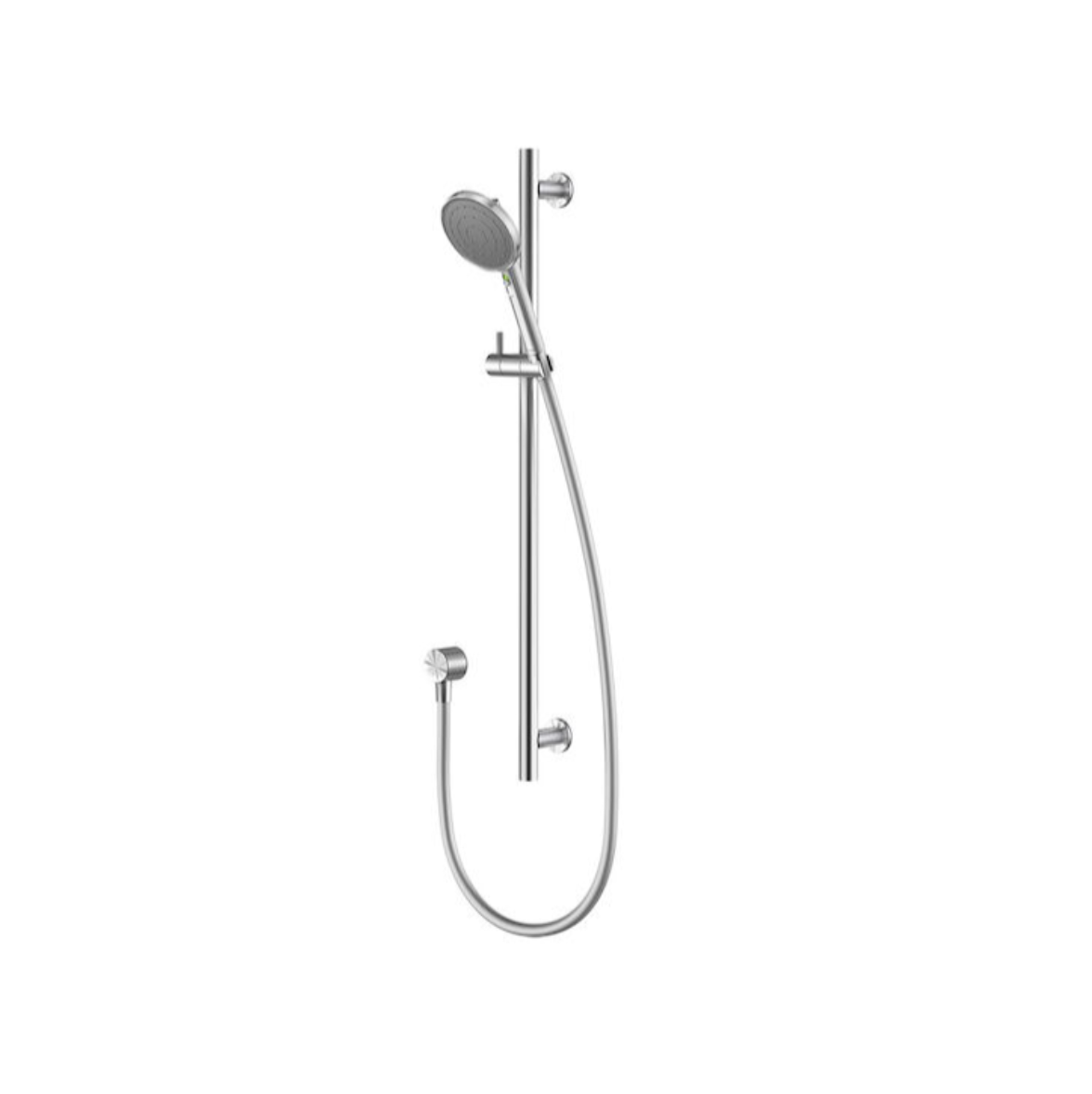 Methven Tūroa Rail Shower - Stainless Steel & Graphite (TUSRSSGR)