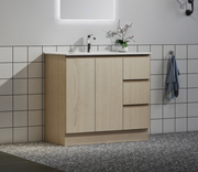 Nora Modena Floor Standing Vanity North American Oak W1190*D455*H820 (RBV-1009MCLO1200)