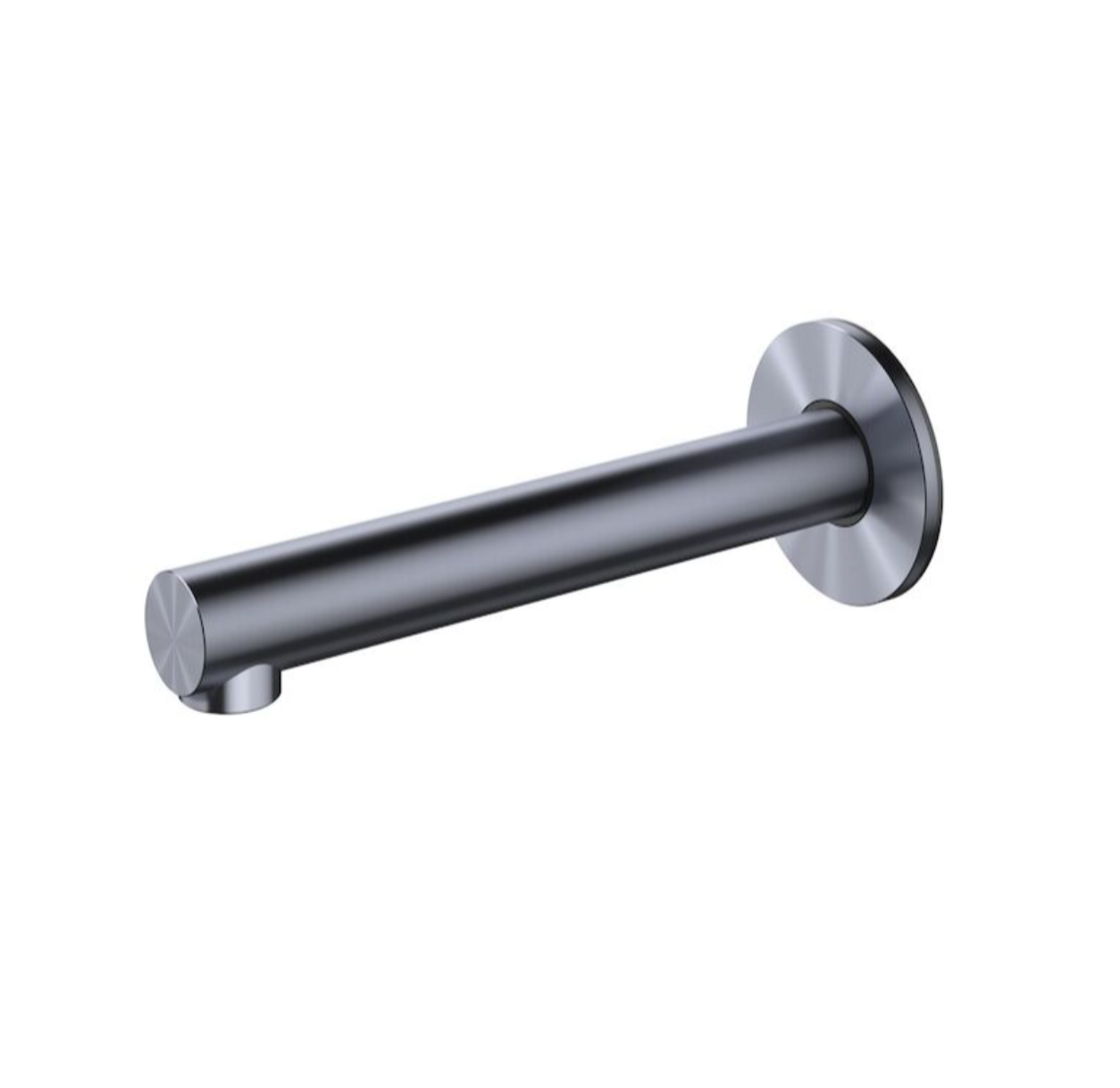 Methven Tūroa Wall Mounted Bath Spout -  Brushed Graphite (TUSPWBTGR)