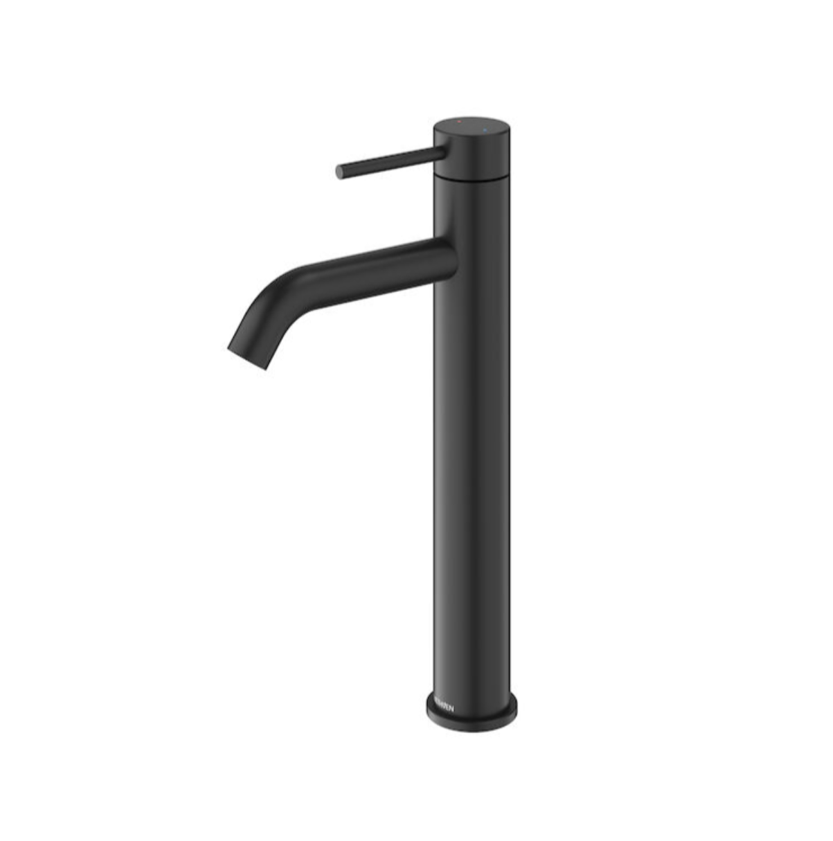 Methven Minimalist MK2 Hi Rise Basin Mixer Lead Free - Black (MNBHRBKF)