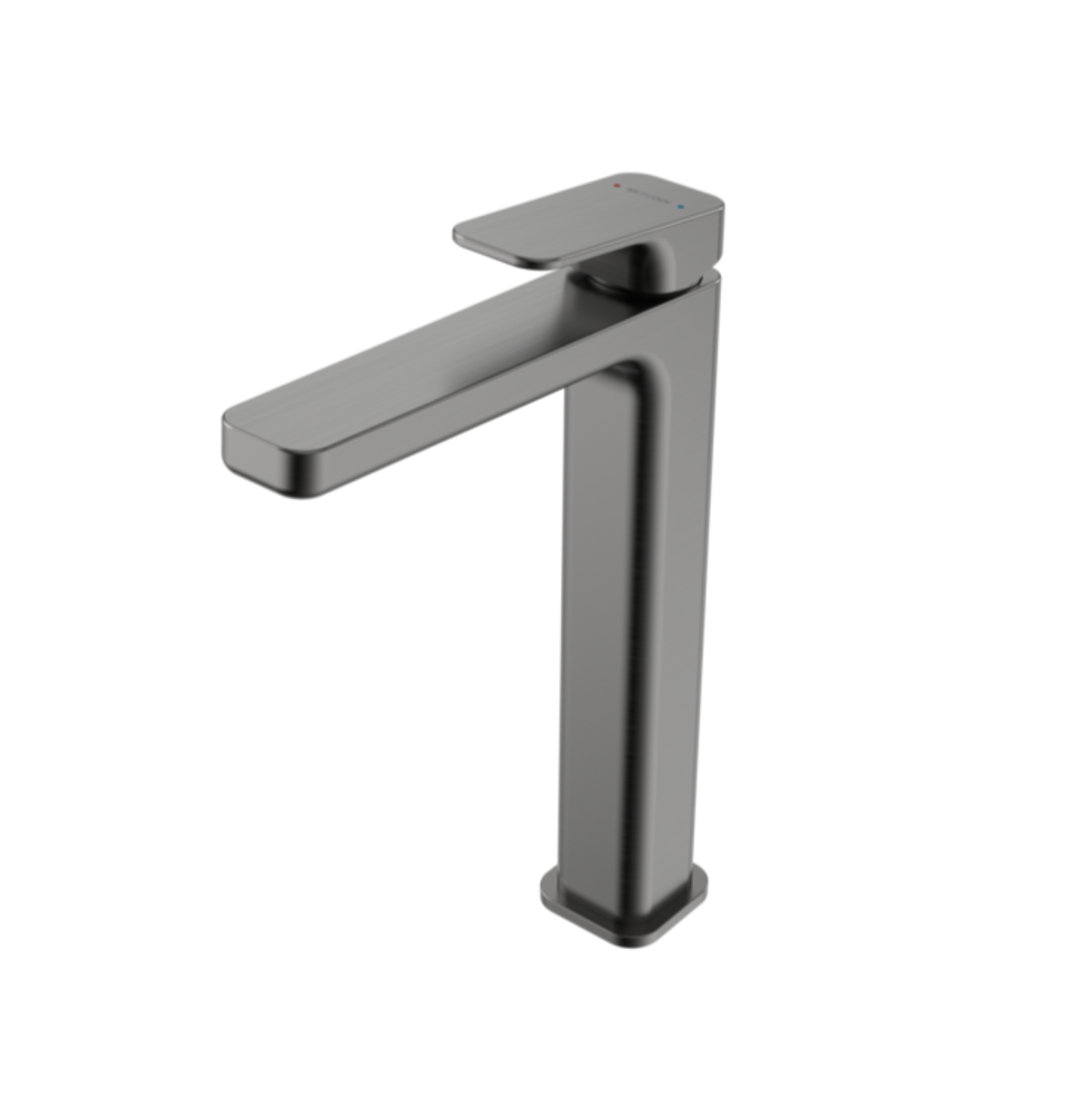 Methven Waipori MK2 Hi Rise Basin Mixer 6S Gunmetal - Low Lead (WPBHRGM6F)