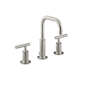 Kohler Purist Hob Mount Basin Set - Lever Handle Brushed Nickel (14406A-B4-BN)
