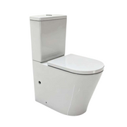 Nora Roma Rimless Back to Wall Toilet Suite P/S Trap (DL2297)