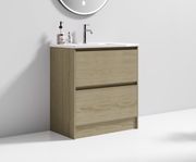 Nora Verona Floor Standing Vanity North American Oak W590*D455*H820 (RBV-6009MCNAO600) CABINET ONLY