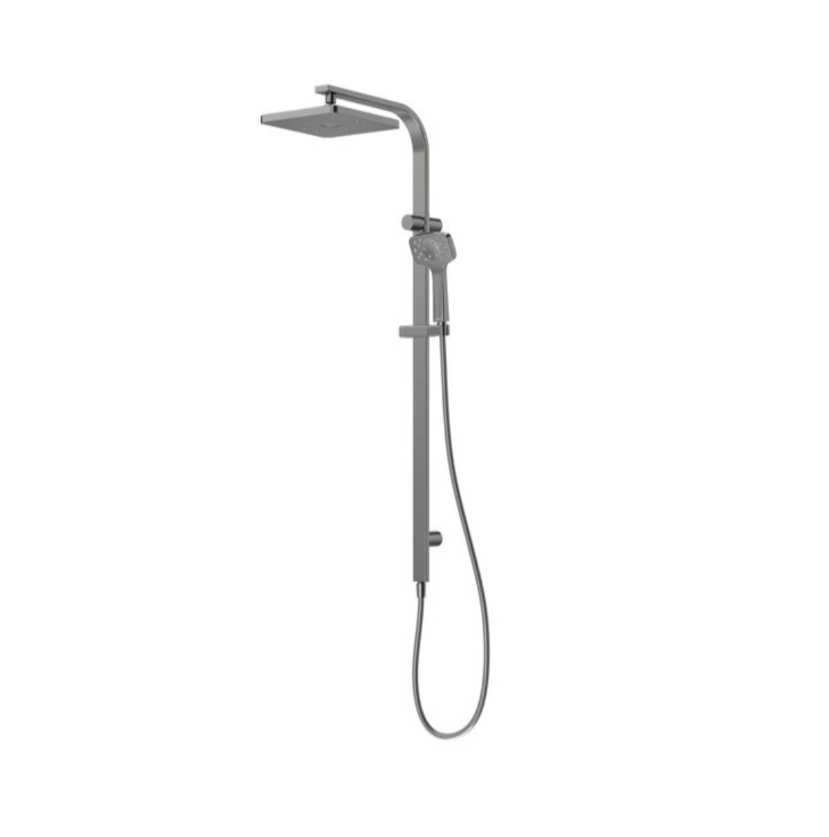 Methven Waipori MK2 Satinjet Rail Shower With Overhead - Gunmetal (WPSSGM33)