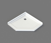 Nora Shower Tray Diamond Corner Waste 1000mm (STD1C)