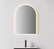 Nora Verona Arch Backlit LED Mirror with Demister (JM-ARCH-6090BL)