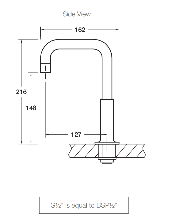 Kohler Purist Hob Mount Basin Set - Lever Handle Rose Gold (14406A-B4-RGD)