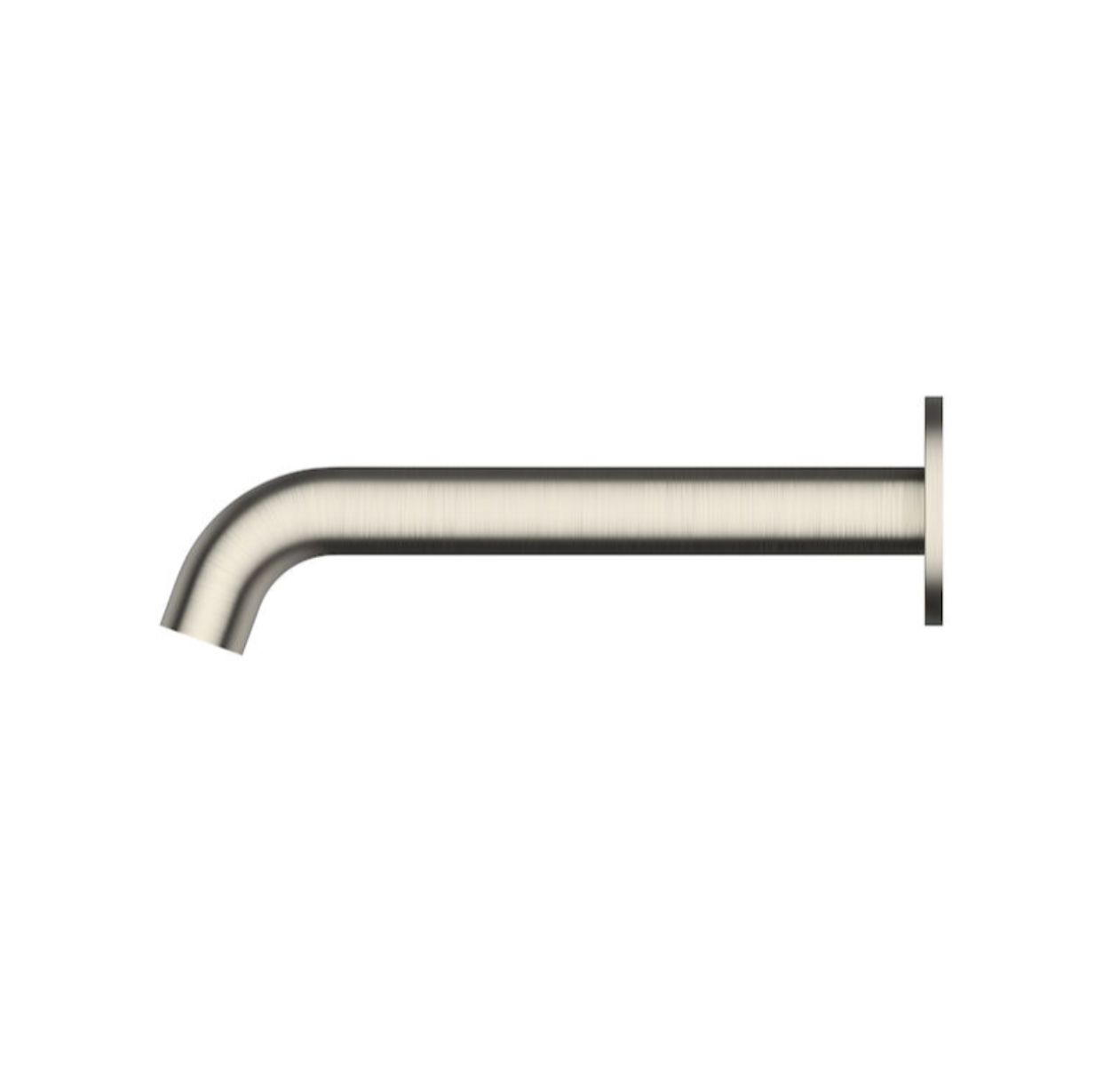 Methven Minimalist MK2 Wall Mounted Bath Spout - Brushed Nickel (MNSPWBTNK)