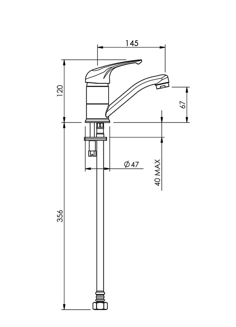 Methven Promix Swivel Basin Mixer Lead Free - Chrome (PRBSWCP2F)