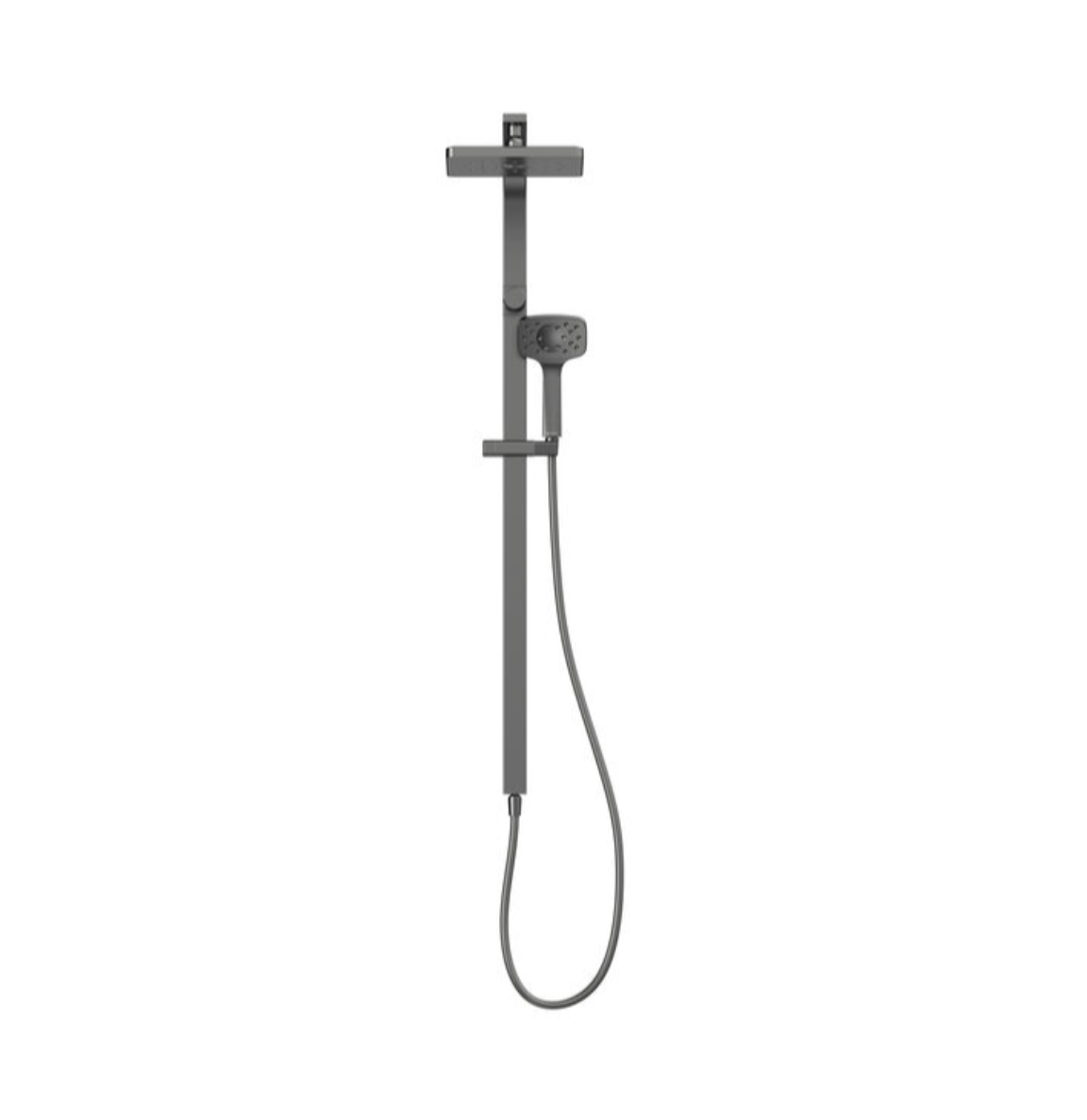Methven Waipori MK2 Satinjet Rail Shower With Overhead - Gunmetal (WPSSGM33)