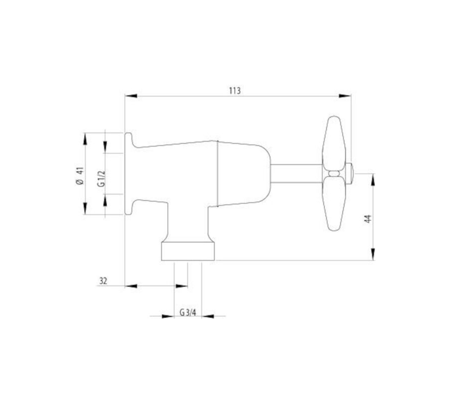 Methven Kowhai Washing Machine Tap (41FWM)