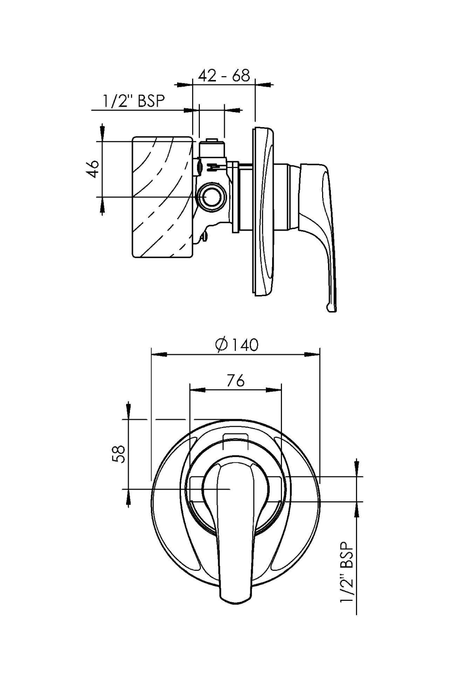 Methven Futura Hyperflow Mixer - Chrome (FTHFSCP2)