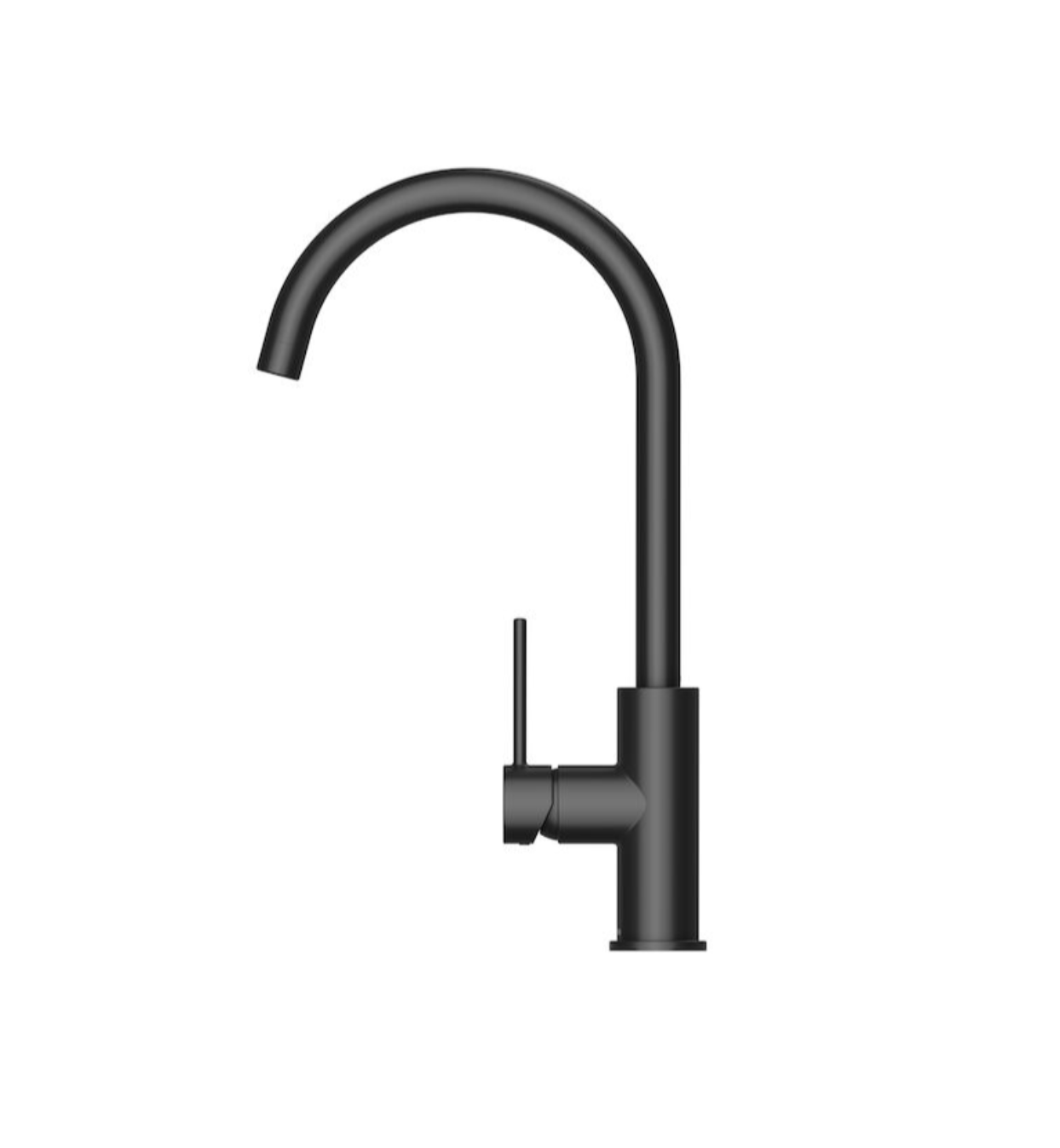 Methven Minimalist MK2 Sink Mixer Goose Neck Black- Lead Free (MNKGNBKF)