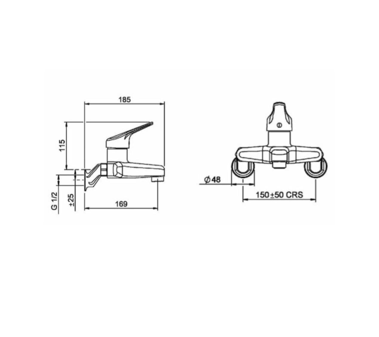 Methven Futura Bath Mixer - Chrome (FU2080CP2)
