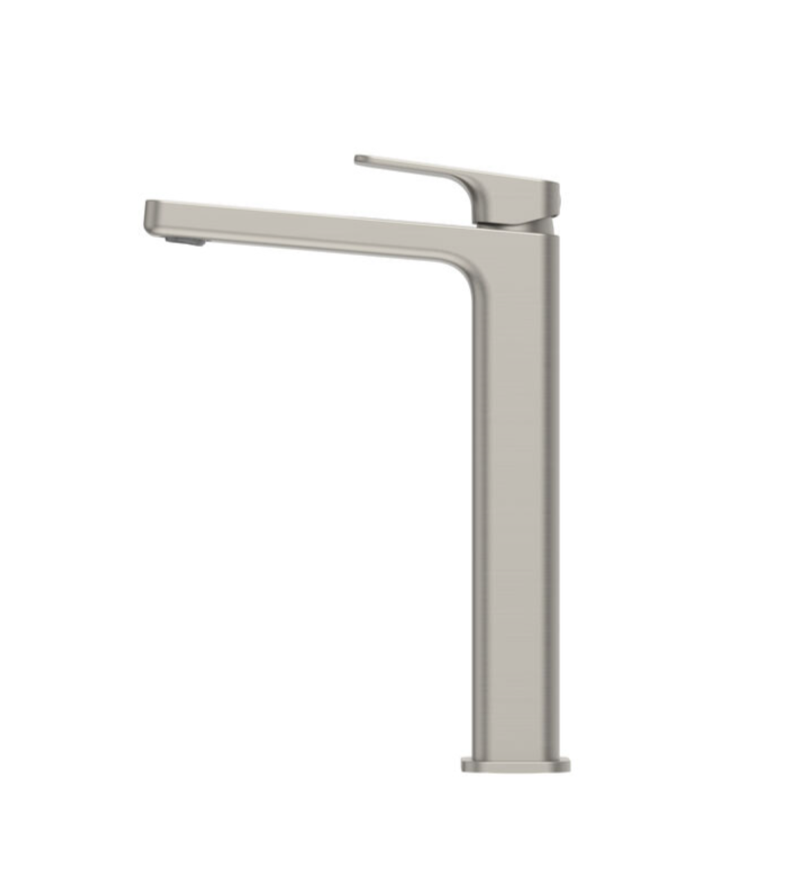 Methven Waipori MK2 Hi Rise Basin Mixer 6S Brushed Nickel - Low Lead (WPBHRBN6F)