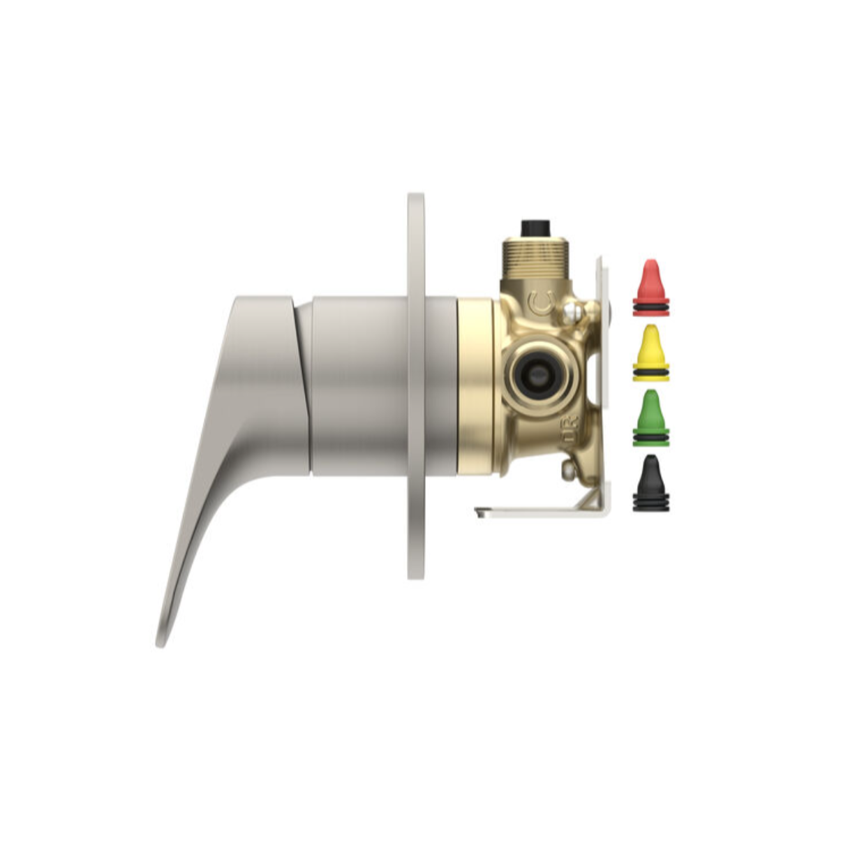 Methven Maku MK2 Shower Mixer Fastflow II - Brushed Nickel (MAAPS2BNF)