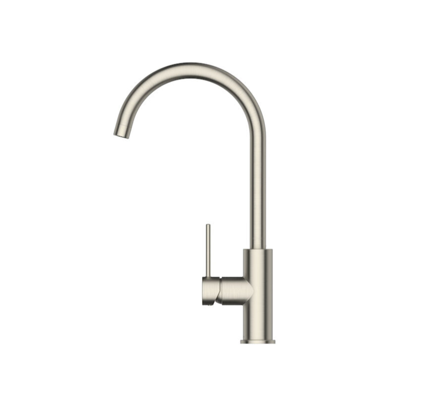 Methven Minimalist MK2 Sink Mixer Goose Neck Brushed Nickel (MNKGNNK)