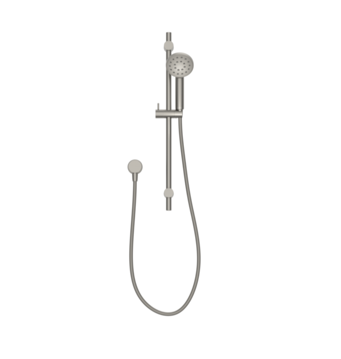 Methven Maku MK2 Satinjet Rail Shower - Brushed Nickel (MASRBN3)