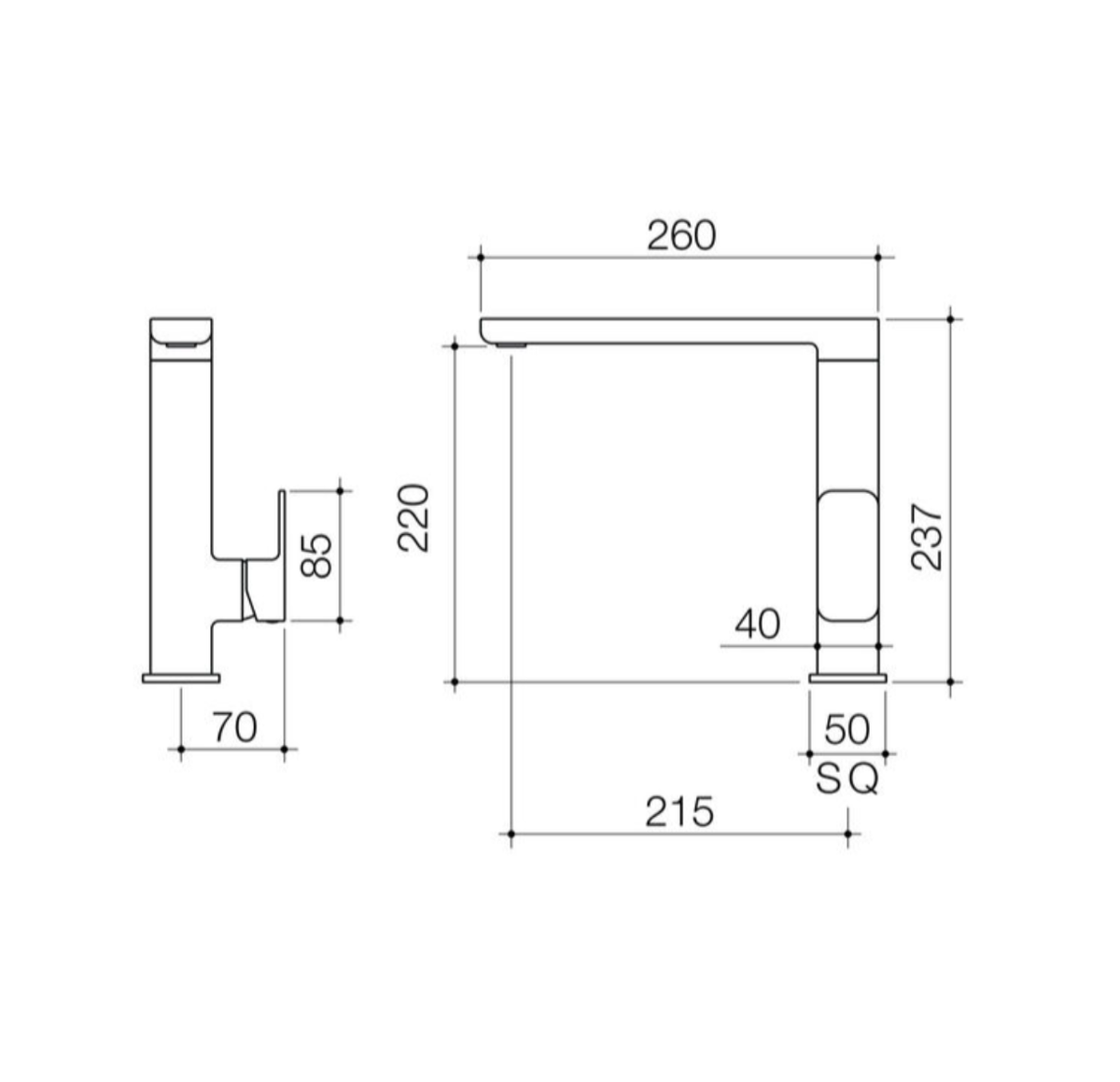 Methven Waipori MK2 Sink Mixer 4S Brushed Bronze - Low Lead (WPKBBZ4F)