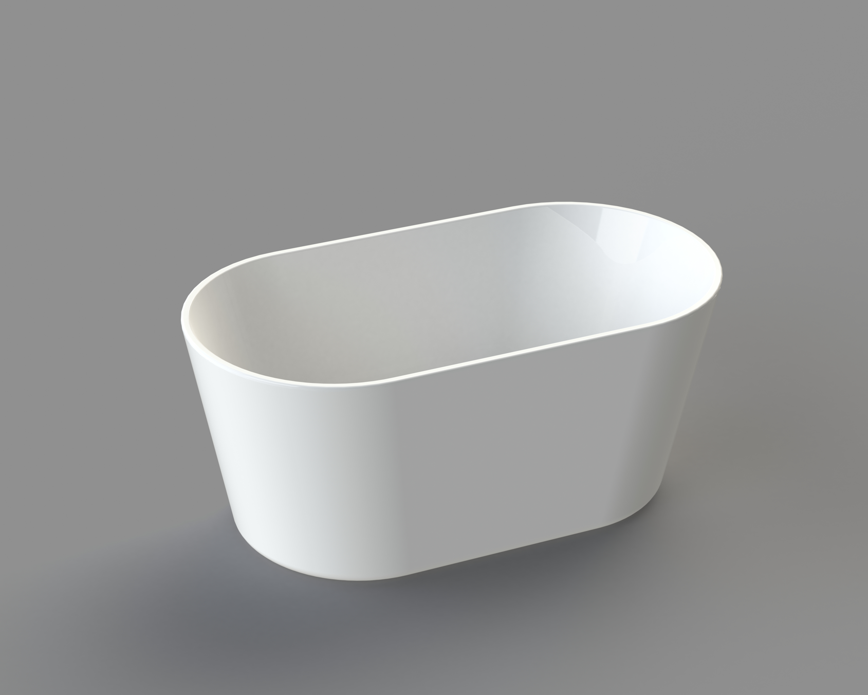 Nora Orbita Free Standing Bath without Overflow 1350mm (RN1002-1350)