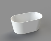 Nora Orbita Free Standing Bath without Overflow 1350mm (RN1002-1350)