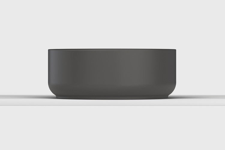 St.Michel Ella Matte Black Round Basin (11581)