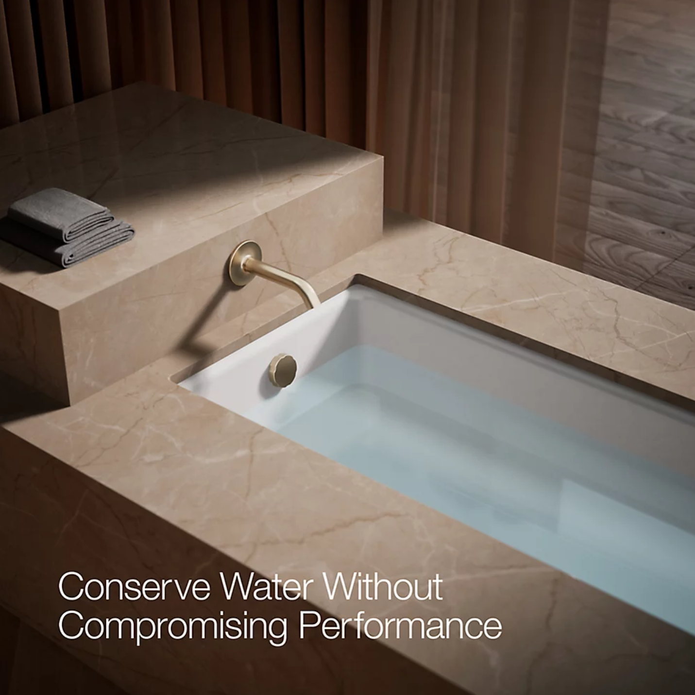 Kohler Purist Wall-mount Bath Spout Brushed Bronze (14426A-BV)