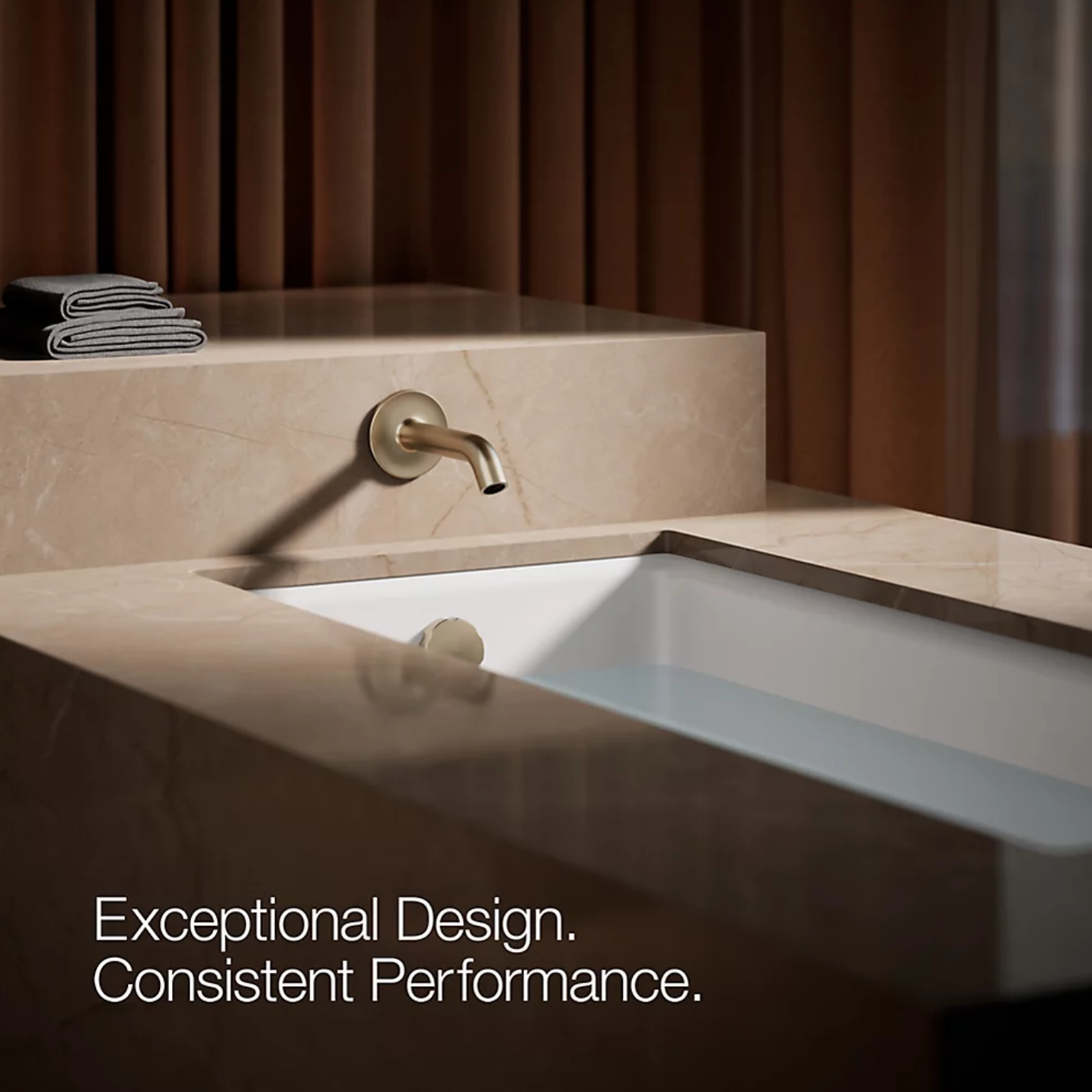 Kohler Purist Wall-mount Bath Spout Brushed Bronze (14426A-BV)