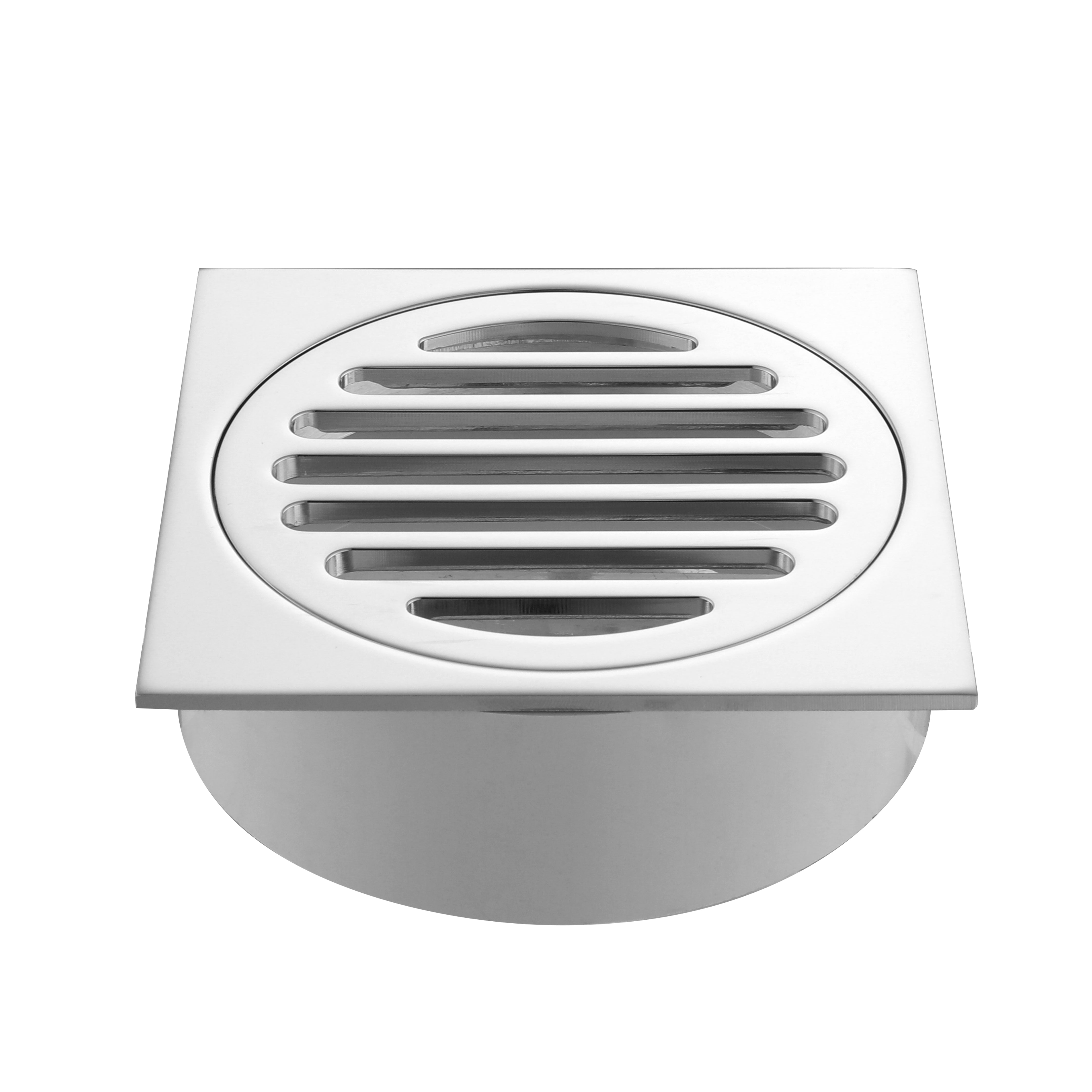 Nora Verona Floor Drain 100mm Chrome (700401)