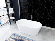Nora Orbita Free Standing Bath with Overflow 1500mm (RN1002B-1500)