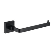 Nora Toilet Roll Bar Square Electro-plated Matt Black (10806-2BK)