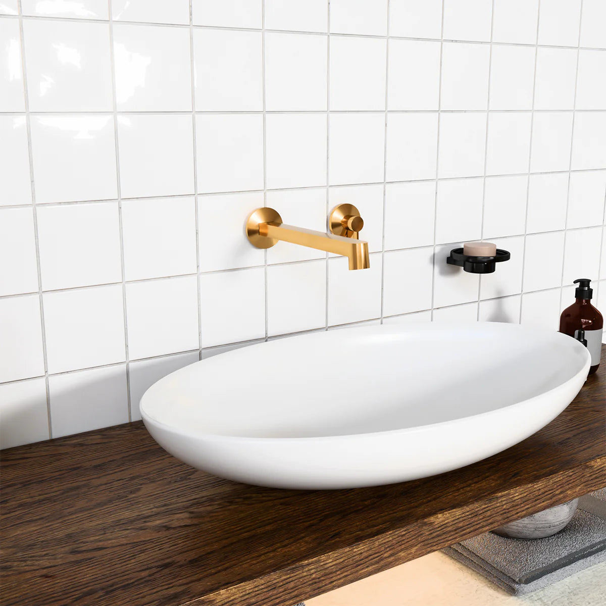 Kohler Components Row Basin Spout Brushed Brass (23889T-ND-2MB)