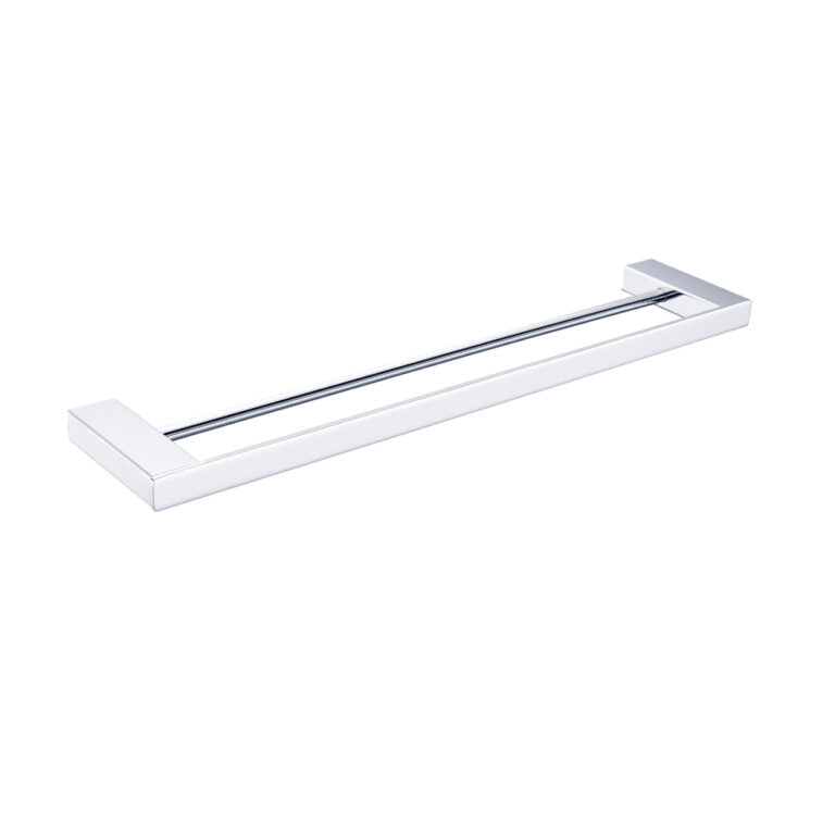 Nero Celia 800mm Double Towel Rail Chrome (NR4630DCH)
