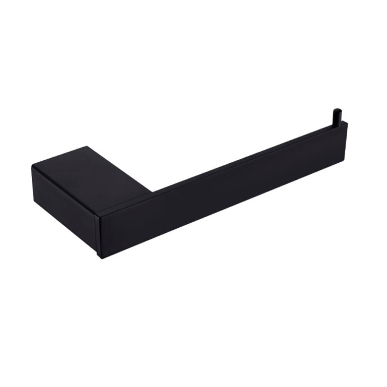 Nero Celia Toilet Roll Holder Matte Black (NR4686MB)